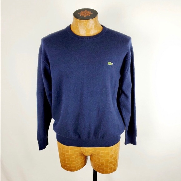 lacoste wool sweater